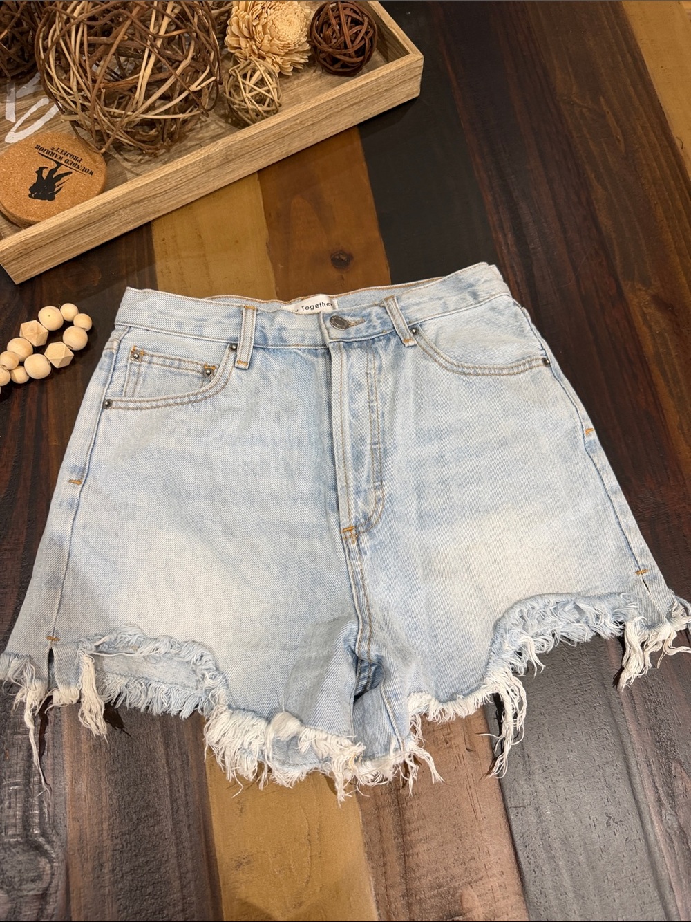 By Together Jean shorts Small